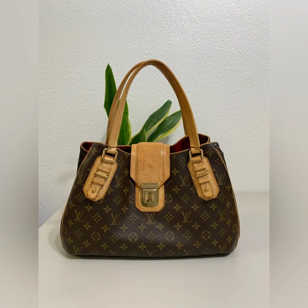 ππ LOUIS VUITTON Grier Monogram Canvas Tote Bag - Picture 13 of 13